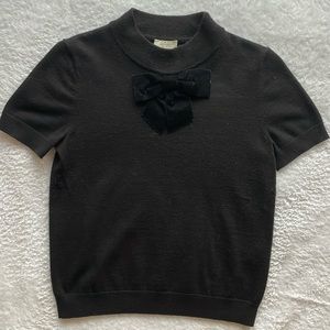 KATE SPADE NEW YORK Bow Sweater Size XS